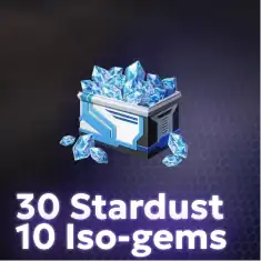 30 Stardust + 10 Iso-gems